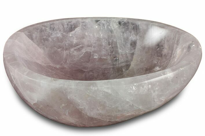 Polished Rose Quartz Bowl #304681